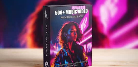 500组电影音乐视频LUTs调色预设 Cinematic Music Video LUTs Bundle.png